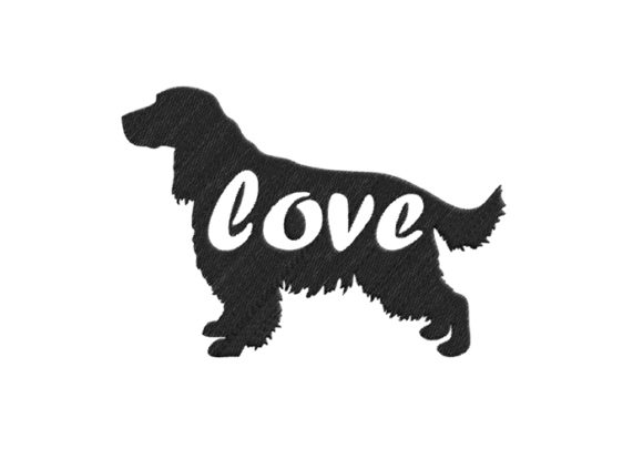 Cocker Spaniel Silhouette: A Seasonal Embroidery Review
