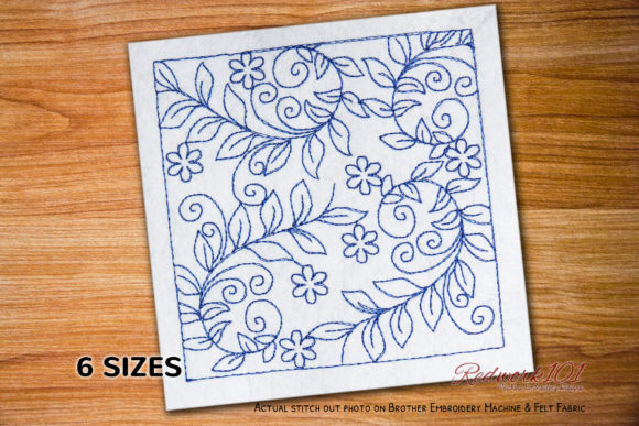 Floral Pattern Bluework: A Designer's Review for Craft Fairs