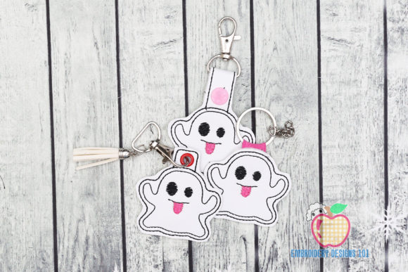 Halloween Ghost ITH Keyfob: A Designer's Review
