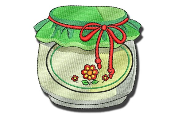 Jam Jar Embroidery: A Sweet Pick for Kitchen Goods