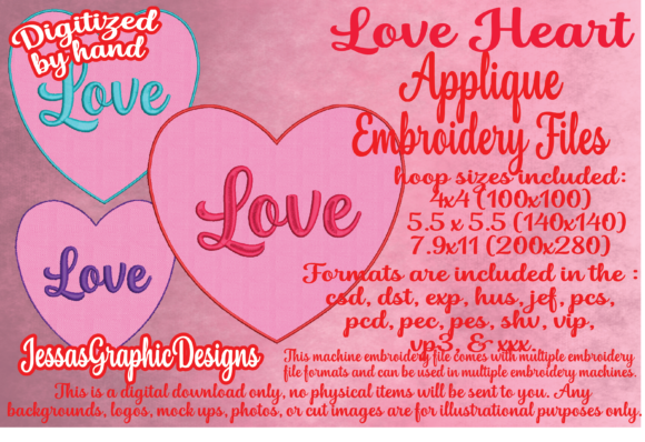 Love Heart Applique Review