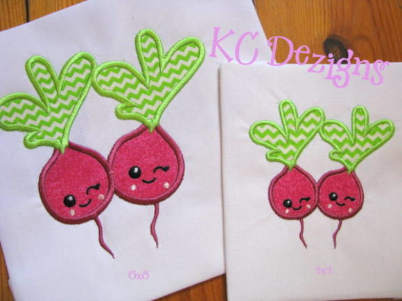 Valentine Beetroot Pair Applique: A Designer's Review