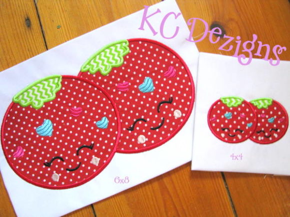 Valentine Love Tomatoes Applique Review